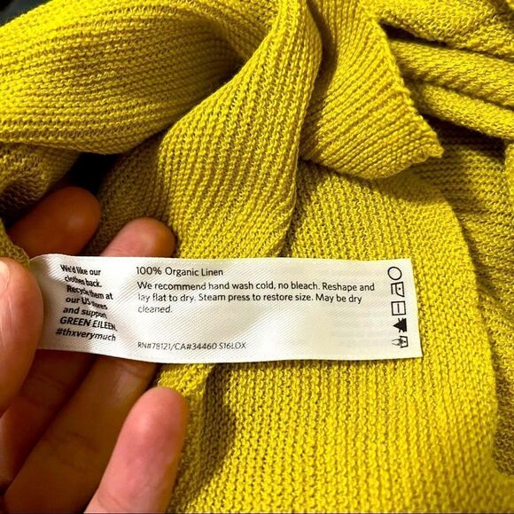 Eileen Fisher Organic Linen Sweater - Picture 5 of 9